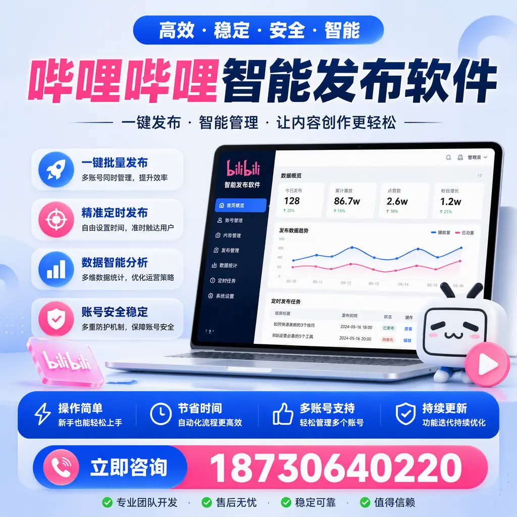 如何在 三门峡 制定有效的哔哩哔哩智能发布策略